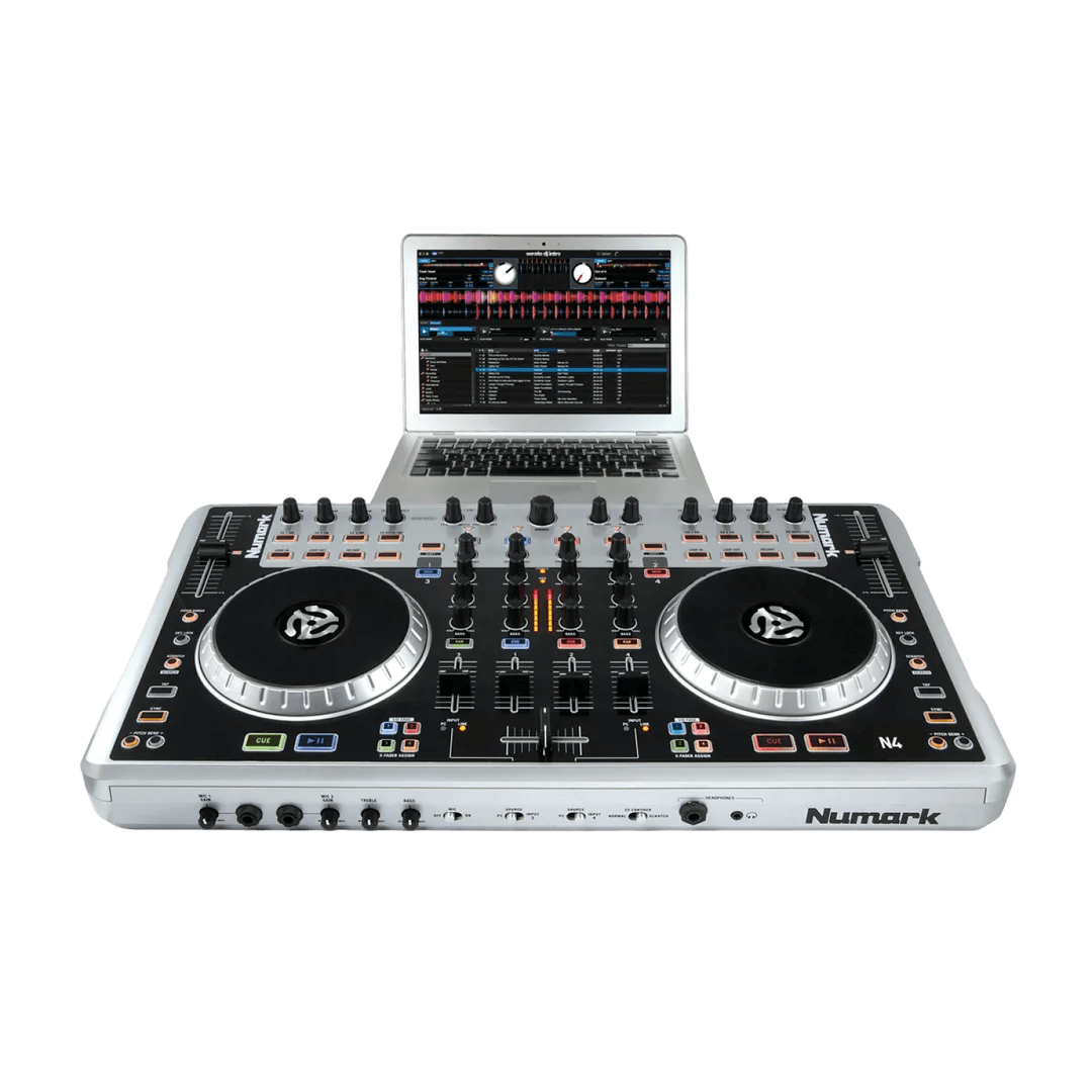 Numark N4 4-Channel DJ Controller With Mixer