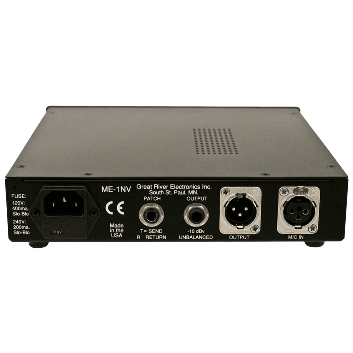 GREAT RIVER ME-1NV SINGLE CHANNEL MICROPHONE PREAMP