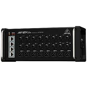 Behringer SD16 I/O Stage Box with 16 Remote-Controllable MIDAS Preamps, 8 Outputs, AES50 Networking and ULTRANET Personal Monitoring Hub
