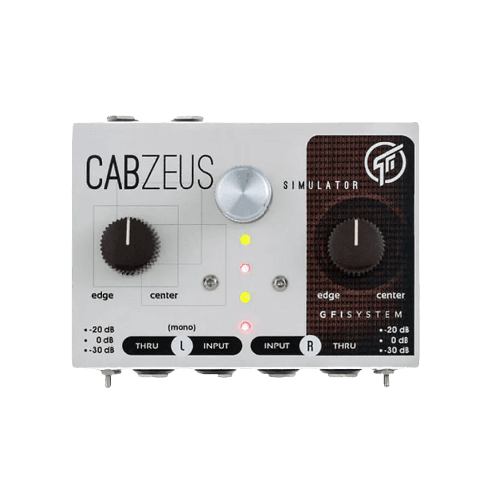 GFI SYSTEM CABZEUS CABINET SIMULATOR DI BOX PEDAL BMJ
