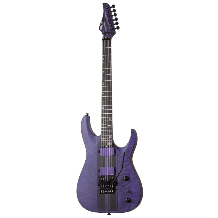 SCHECTER BANSHEE GT FR STP SATIN TRANS PURPLE GITAR ELEKTRIK