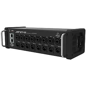 Behringer SD8 I/O Stage Box with 8 Remote-Controllable MIDAS Preamps, 8 Outputs, AES50 Networking and ULTRANET Personal Monitoring Hub