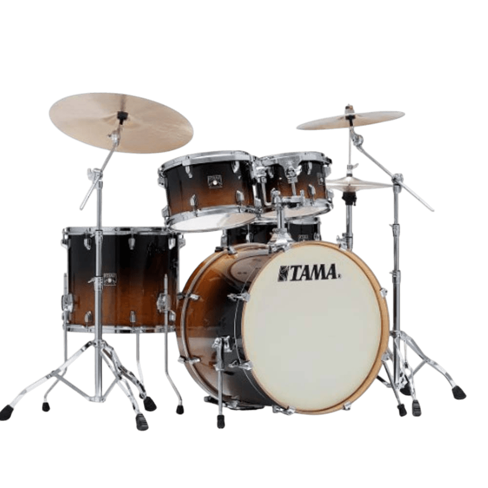 TAMA CL52KRS-CFF+HB5W+HT130 SUPERSTAR CLASSIC MAPLE COFFEE FADE 5-PIECE DRUM AKUSTIK
