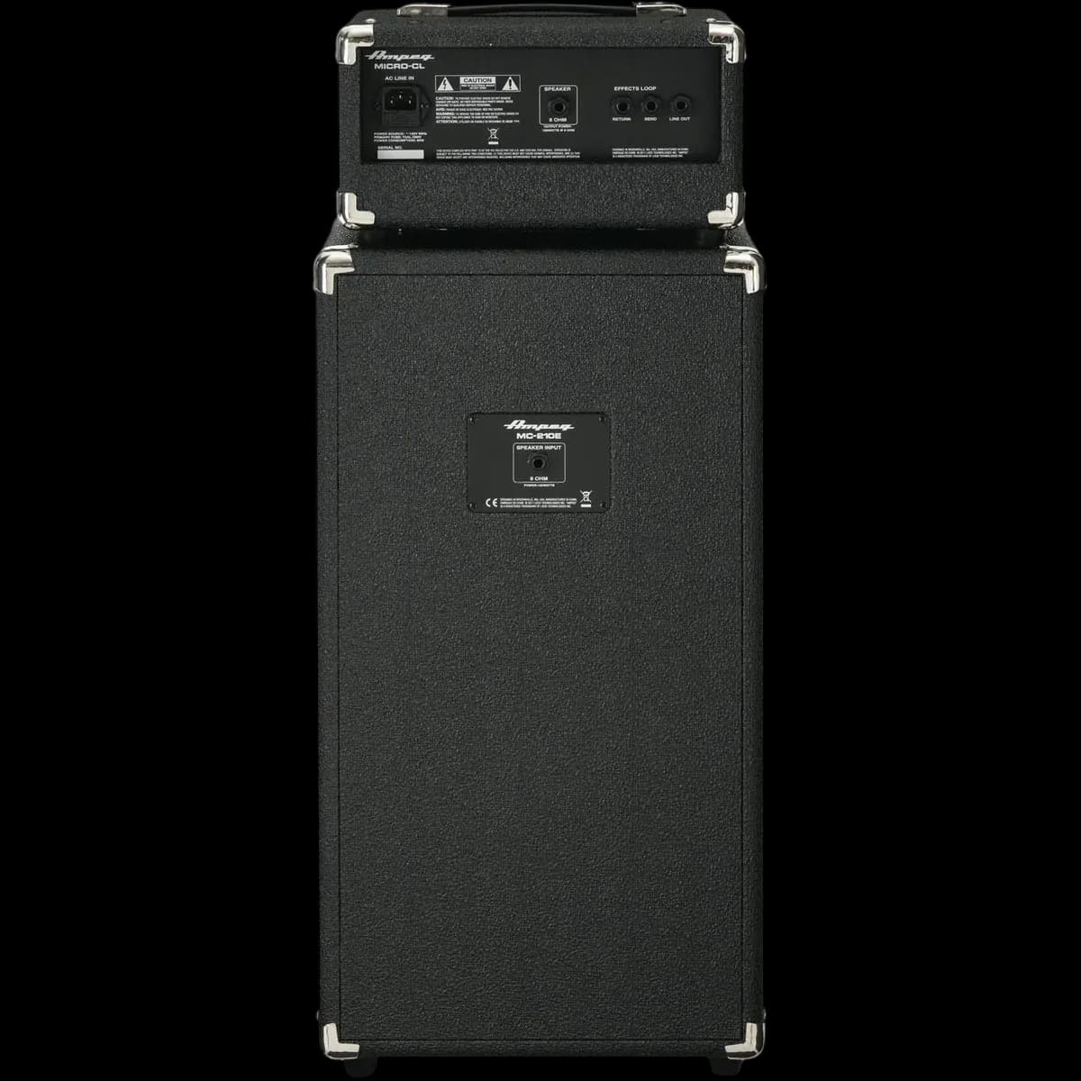 AMPEG MICRO VR HEAD AND SVT210 CABINET COMBO AMPLIFIER