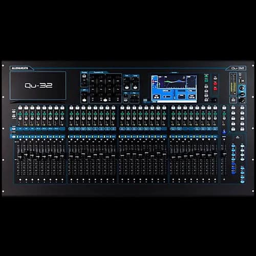 ALLEN AND HEATH QU32 32-CHANNEL RACKMOUNT DIGITAL MIXER