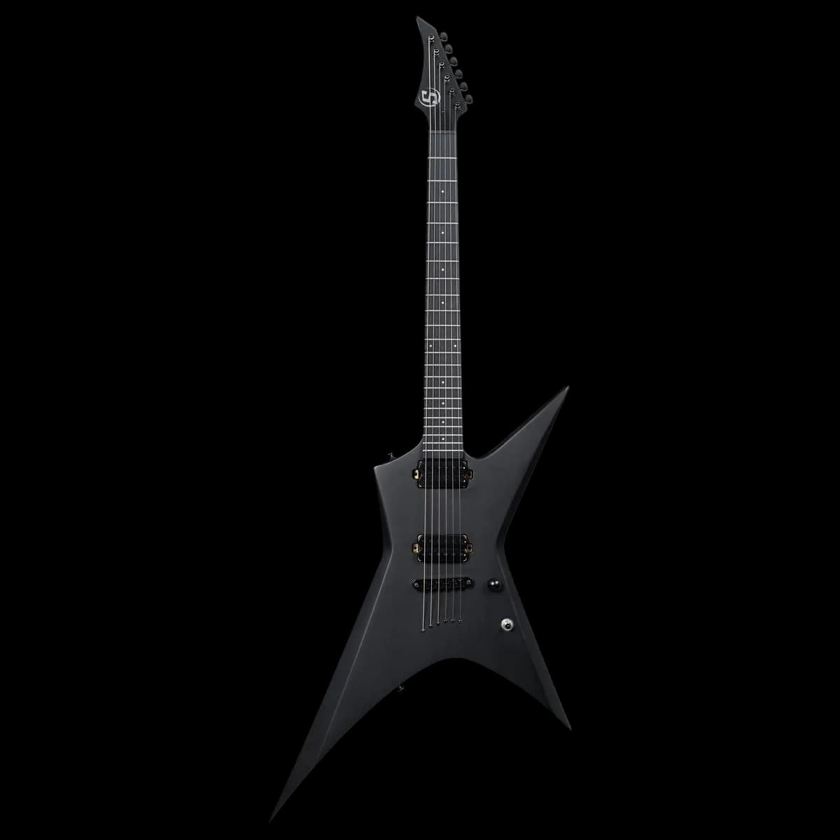 SOLAR XB4.6C CARBON BLACK MATTE ELECTRIC GUITAR