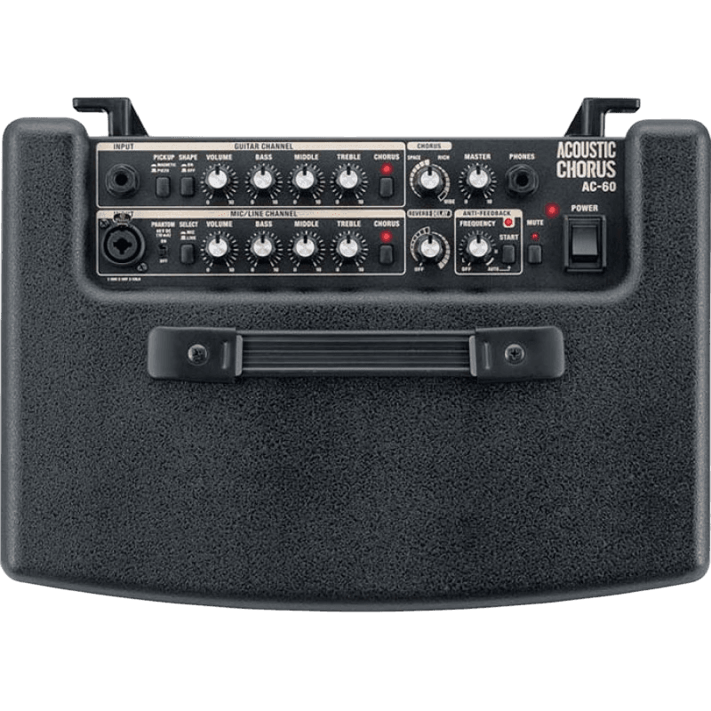 ROLAND AC-60 BLACK ACOUSTIC CHORUS AMPLIFIER GITAR