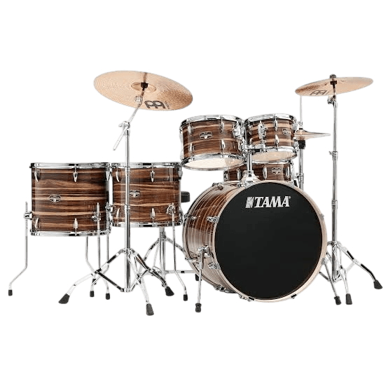 TAMA IP62H6W-CTW COFFEE TEAK WRAP IMPERIALSTAR 6-PIECE DRUM AKUSTIK KIT