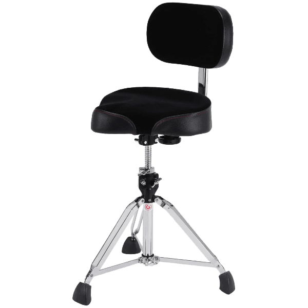 Gibraltar 9608MB 16" Cordura Saddle Drum Throne with Backrest