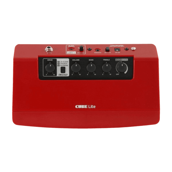 ROLAND CUBE LITE RED 10-WATT STEREO COMBO AMPLIFIER GITAR