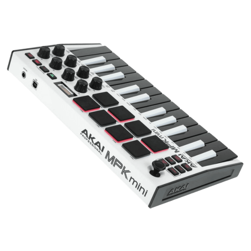 AKAI MPK MINI MK3 WHITE MIDI CONTROLLER