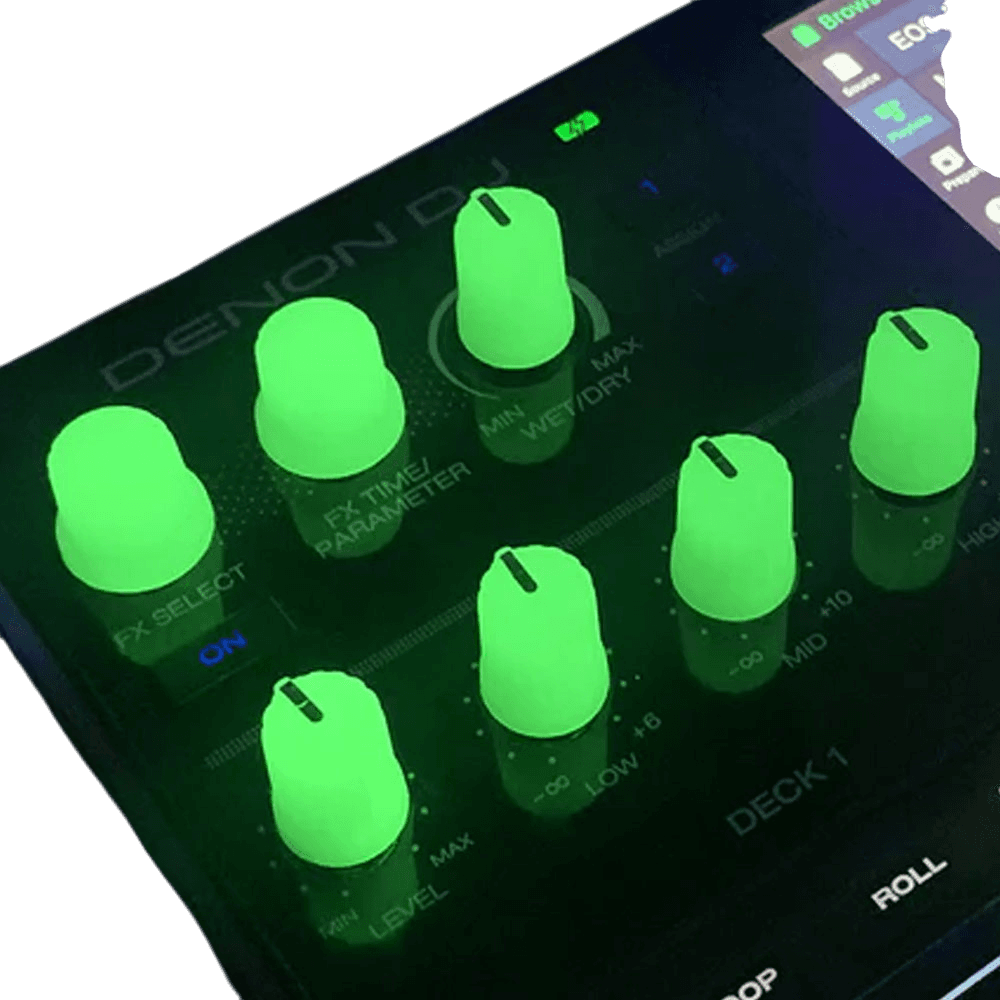 DJTT CC CHROMA CAPS SUPERKNOB GLOW IN THE DARK