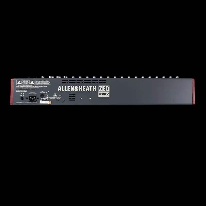 ALLEN AND HEATH ZED 22FX 22-CHANNEL USB ANALOG MIXER WITH EFFECTS