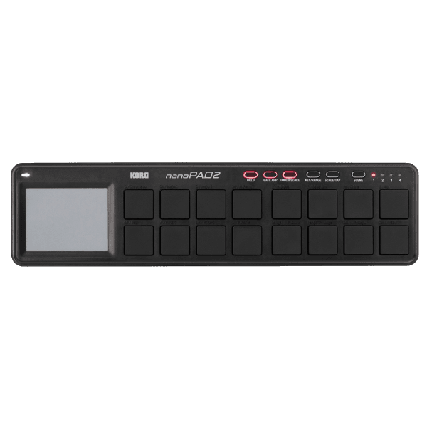 KORG NANOPAD2 BLACK SLIM-LINE USB MIDI PADS CONTROLLER