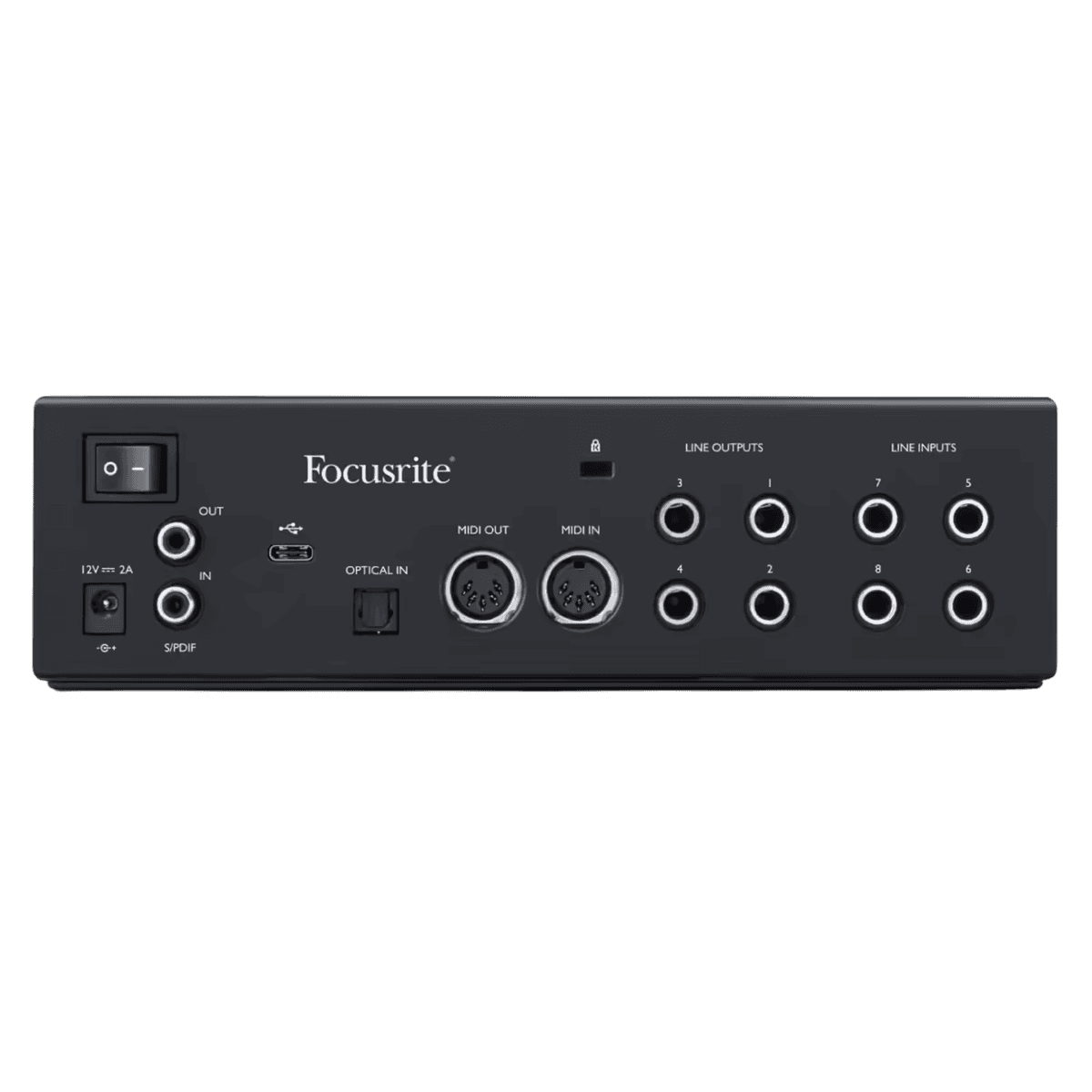 FOCUSRITE CLARETT+4PRE 18X6 USB-C AUDIO INTERFACE