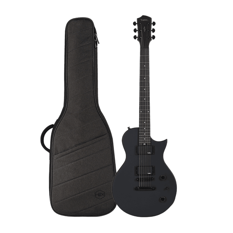 HEX H100 S/BK BLACK LES PAUL GITAR ELEKTRIK