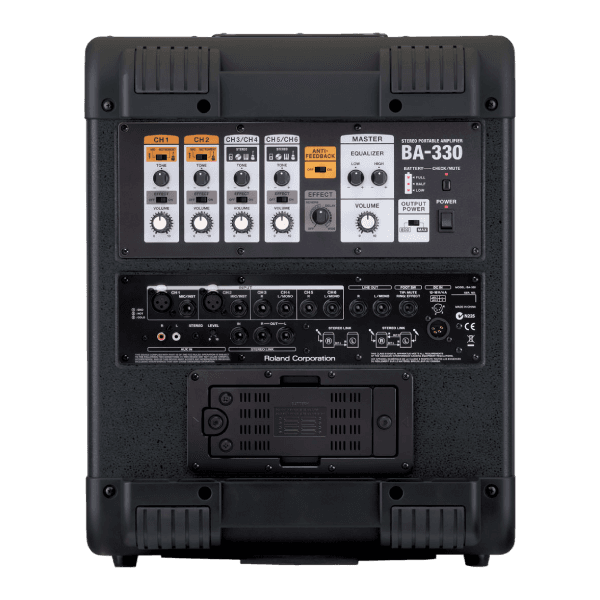ROLAND BA330 STEREO PORTABLE AMPLIFIER