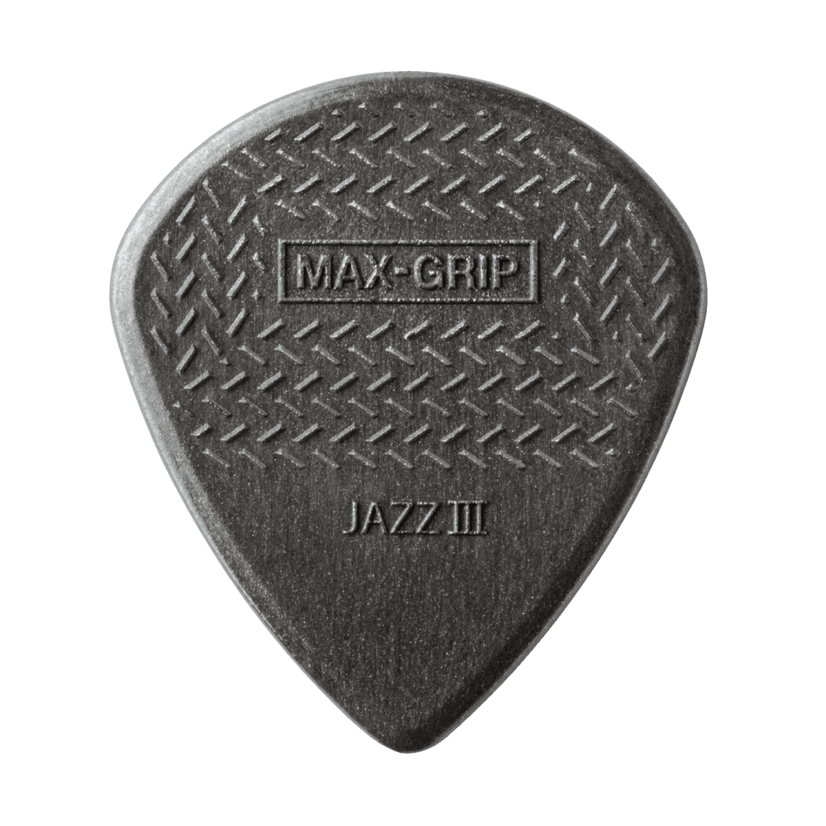 JIM DUNLOP 471R3C MAX GRIP JAZZ III CARBON FIBRE PICK GITAR