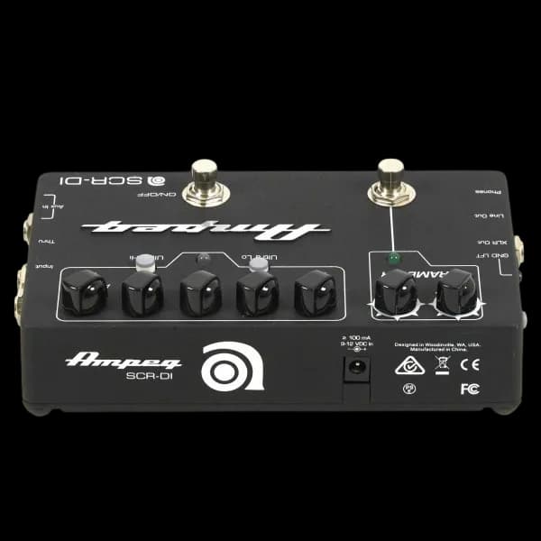 AMPEG SCR-DI BASS DI PREAMP WITH SCRAMBLER OVERDRIVE