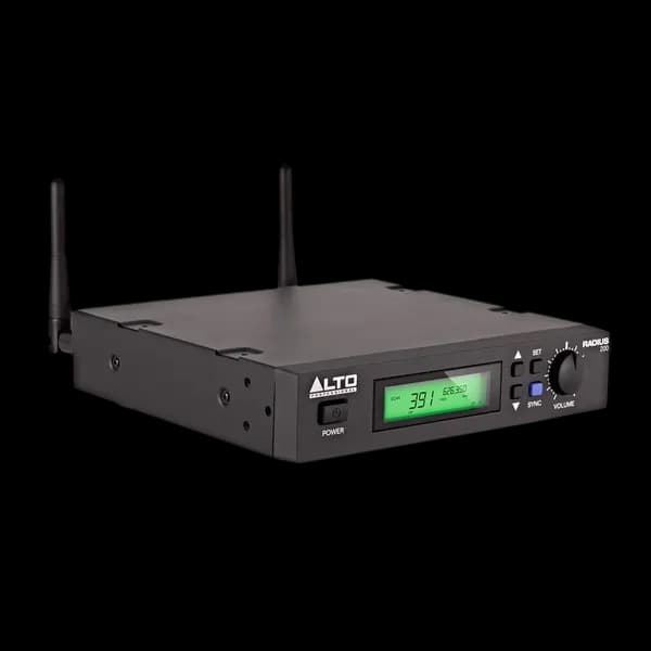 ALTO RADIUS 200 UHF WIRELESS HANDHELD MICROPHONE SYSTEM