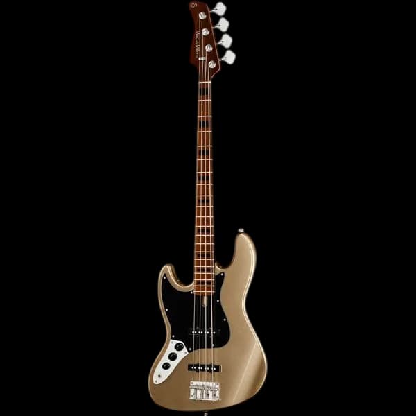 SIRE MARCUS MILLER V5 ALDER-4 LH ST LEFT HANDED 4-STRING CHAMPAGNE GOLD METALLIC ELECTRIC BASS