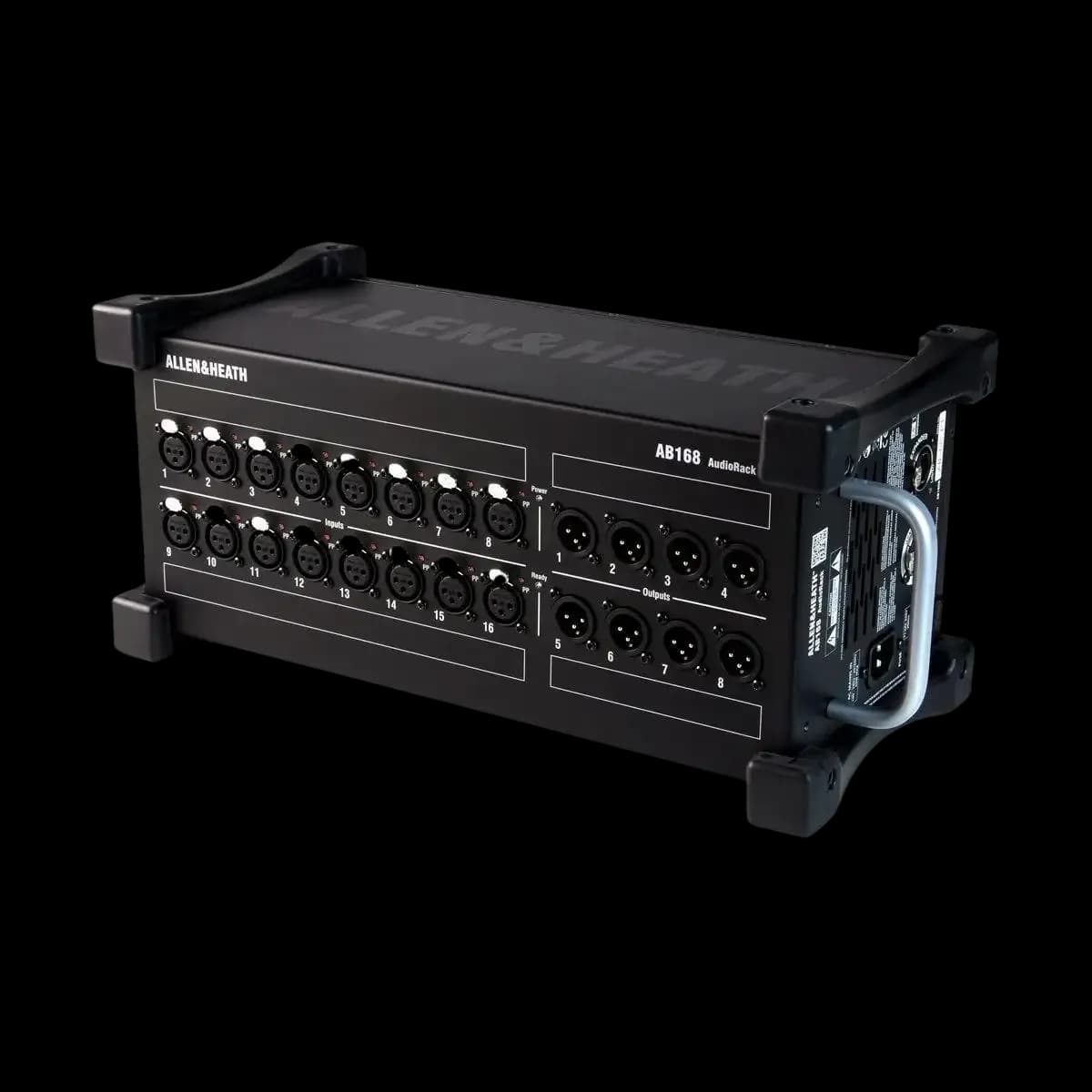 ALLEN AND HEATH AB1608 16-IN 8-OUT PORTABLE AUDIORACK STAGEBOX