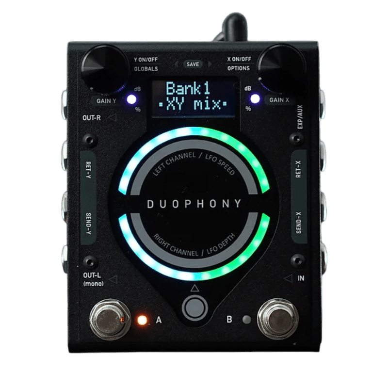 GFI SYSTEM DUOPHONY PARALLEL SIGNAL BLENDER PEDAL GITAR BMJ