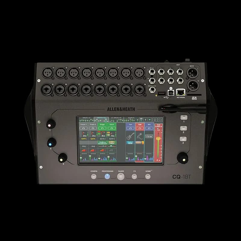 ALLEN AND HEATH CQ 18T 16-CHANNEL DIGITAL MIXER