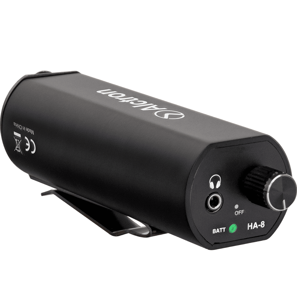 ALCTRON HA8 ACTIVE BELT-PACK VOLUME CONVERTER MINI HEADPHONE AMPLIFIER