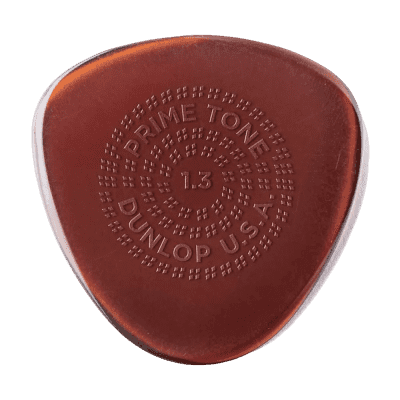 JIM DUNLOP 514R13 PRIMETONE SEMI ROUND GRIP 1.3MM PICK GITAR 12PCS