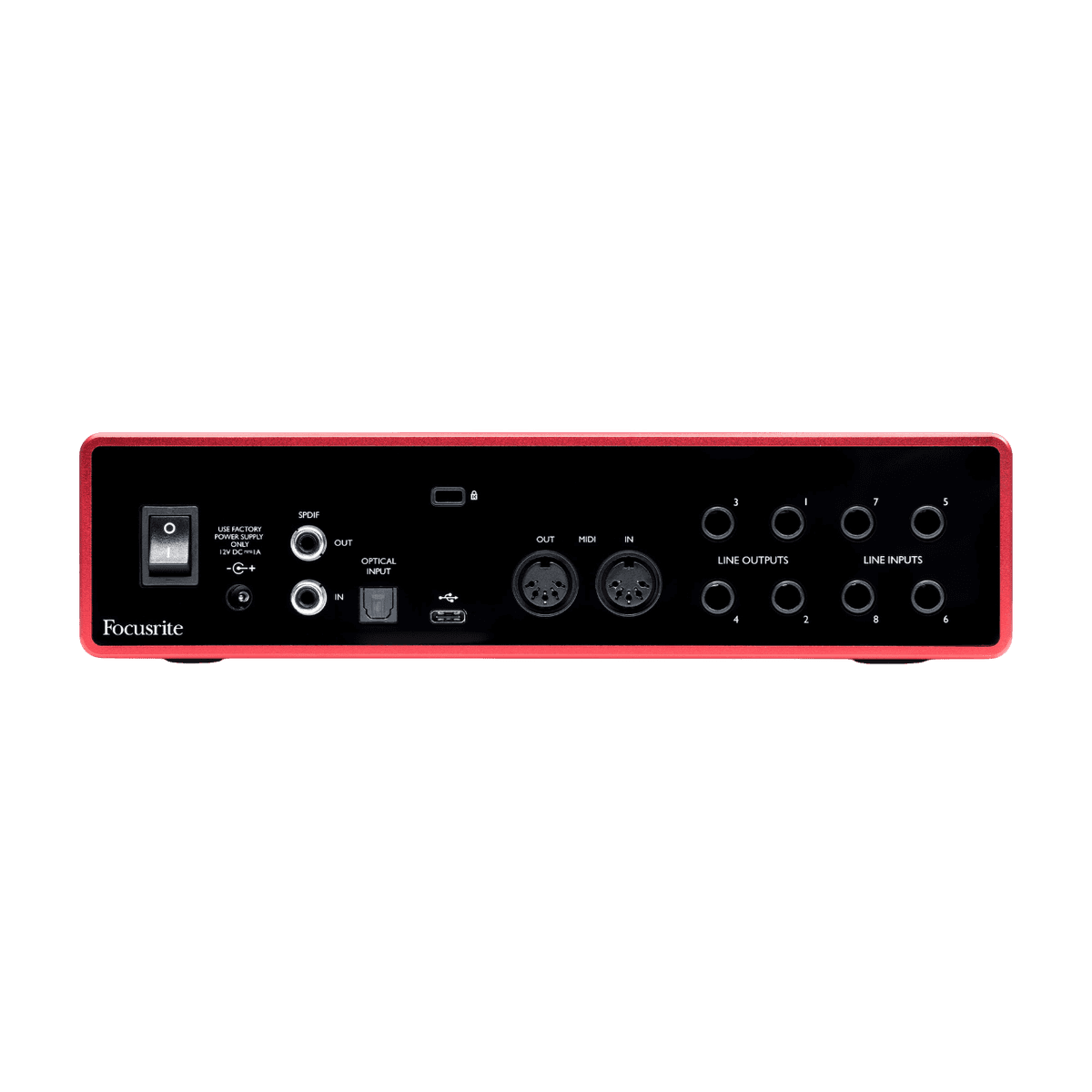 FOCUSRITE SCARLETT 18I8 3RD GEN 18X8 USB AUDIO INTERFACE