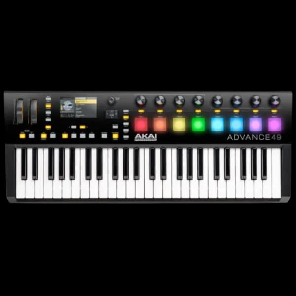 AKAI ADVANCE 49 USB 49-KEYS MIDI KEYBOARD CONTROLLER