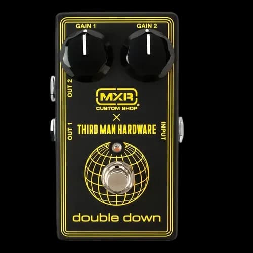 JIM DUNLOP MXR CSP-042 THIRD MAN HARDWARE DOUBLE DOWN GUITAR EFFECT PEDAL