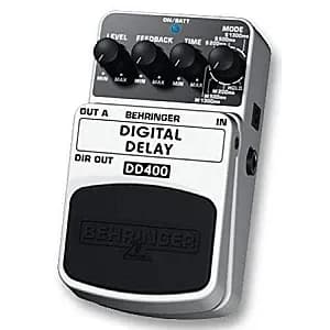 Behringer DD400 Digital Delay Guitar Effects Pedal