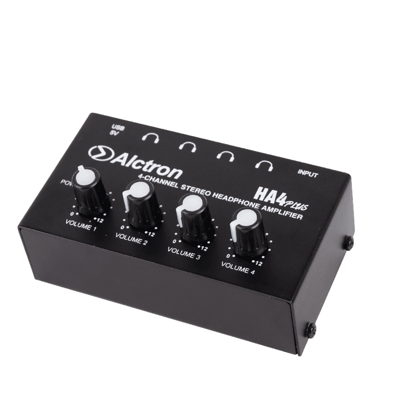 ALCTRON HA4 PLUS MINI 4-CHANNEL HEADPHONE AMPLIFIER