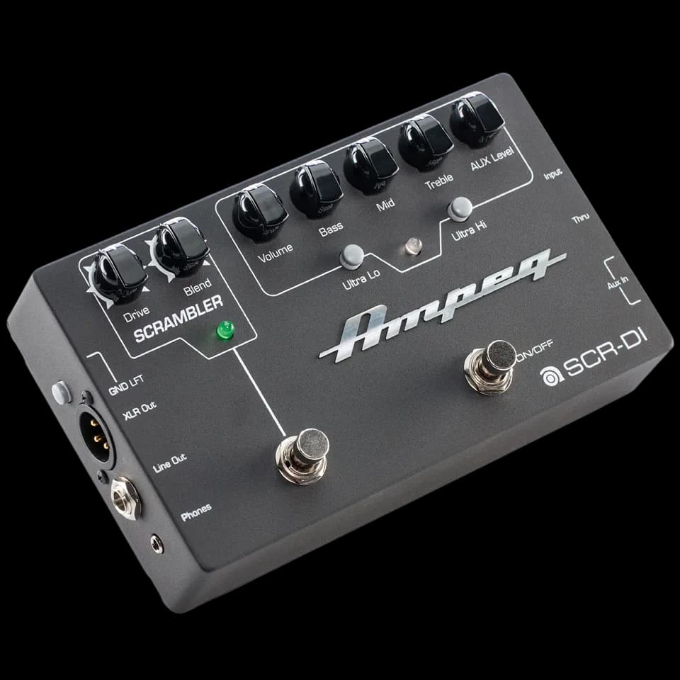 AMPEG SCR-DI BASS DI PREAMP WITH SCRAMBLER OVERDRIVE