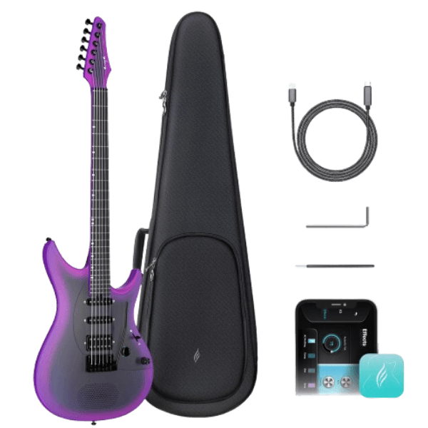 ENYA INSPIRE ROYAL PURPLE SMART GUITAR