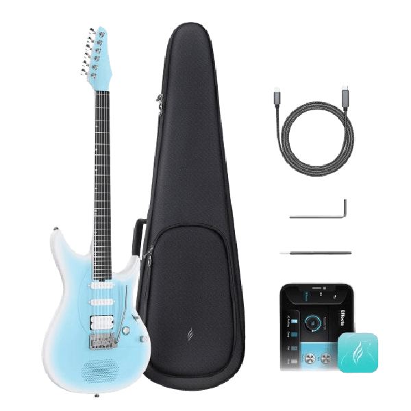 ENYA INSPIRE LIGHT BLUE SMART GUITAR