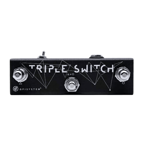 GFI SYSTEM TRIPLE SWITCH 3-BUTTON AUX SWITCHBOX PEDAL GITAR BMJ