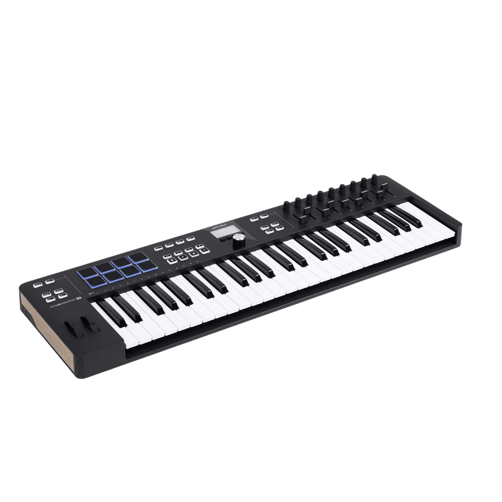 ARTURIA KEYLAB ESSENTIAL 49 MK3 MIDI CONTROLLER BLACK